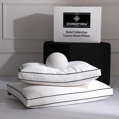 Luxury King Size Down Pillow Set
