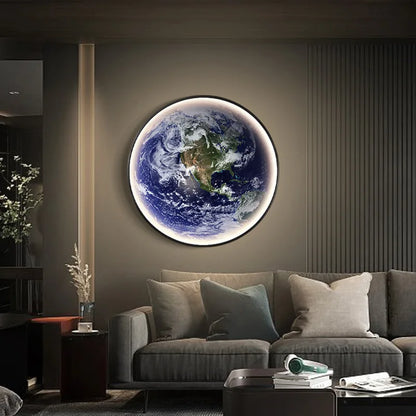 Modern LED Moon Lamp