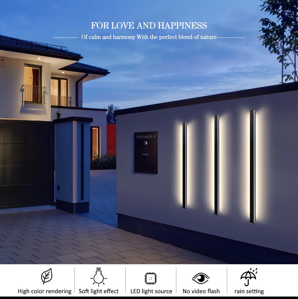 LED Outdoor Wall Lamp