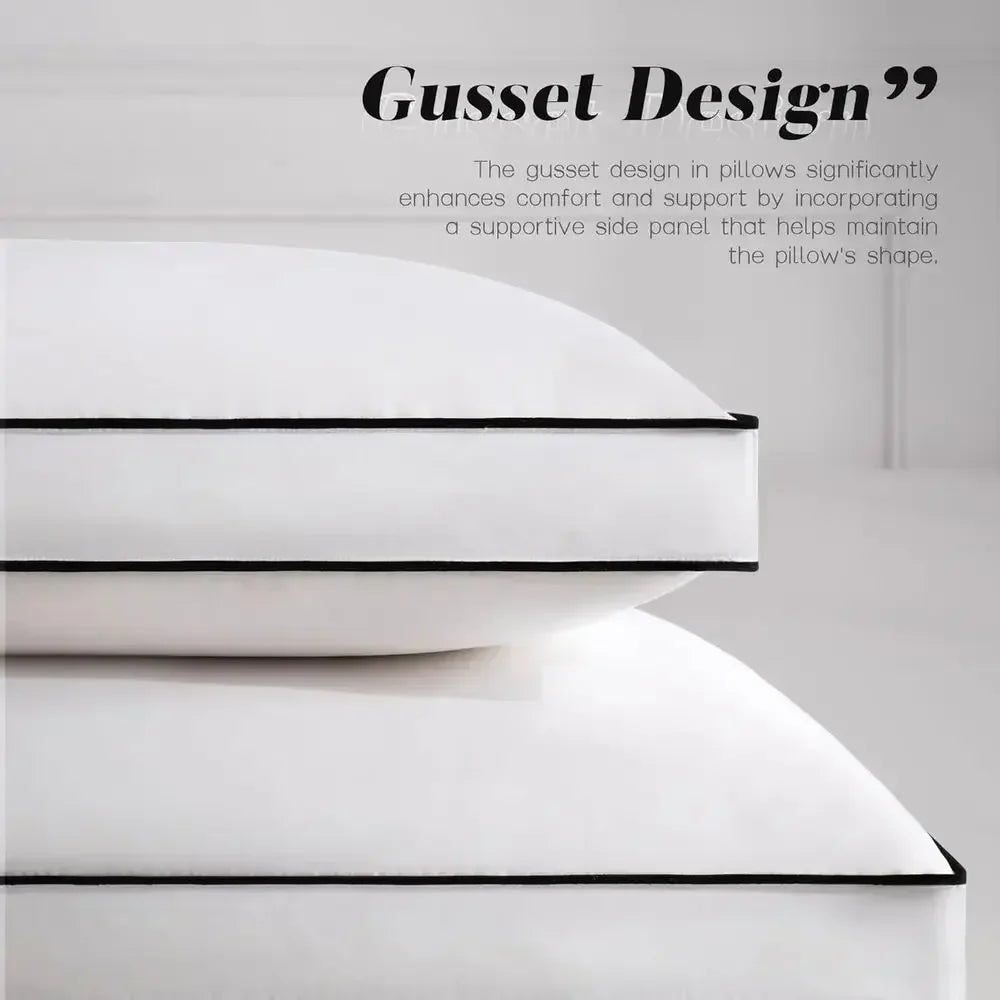 Luxury King Size Down Pillow Set