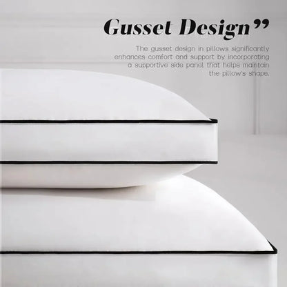 Luxury King Size Down Pillow Set