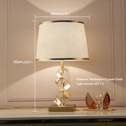 Crystal LED Table Lamp