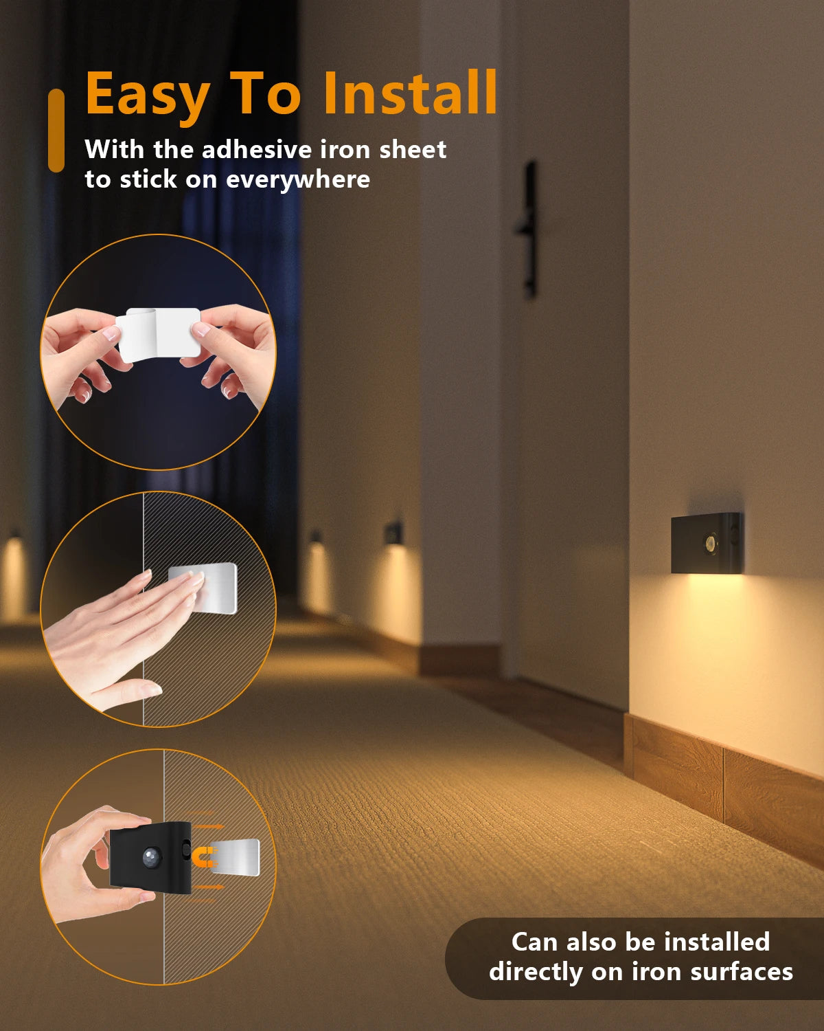 Motion Sensor Rechargeable Night Light