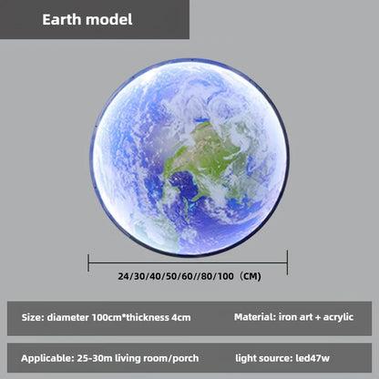 Modern LED Moon Lamp