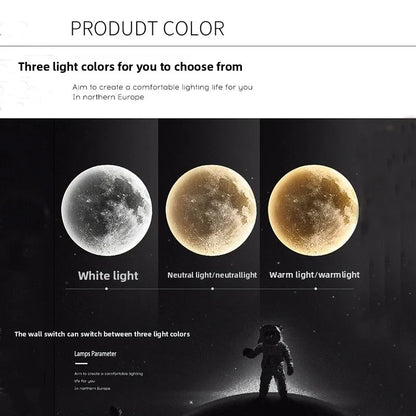 Modern LED Moon Lamp