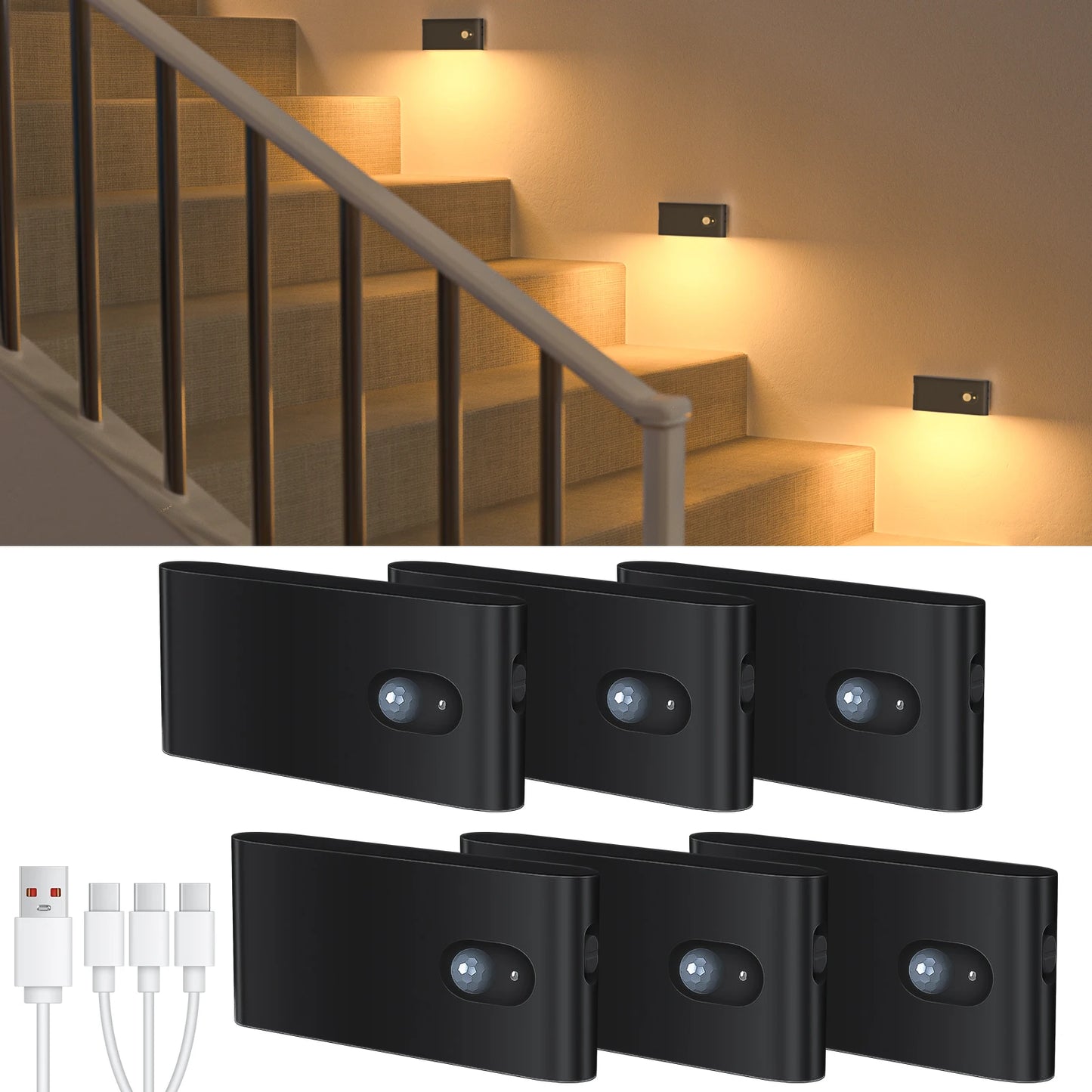 Motion Sensor Rechargeable Night Light
