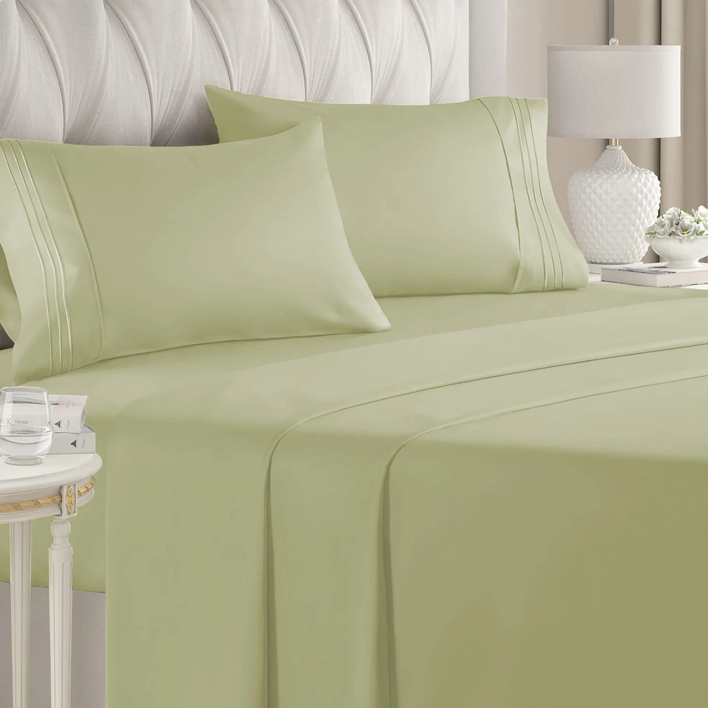 4 Pieces Double Bed Sheet Set