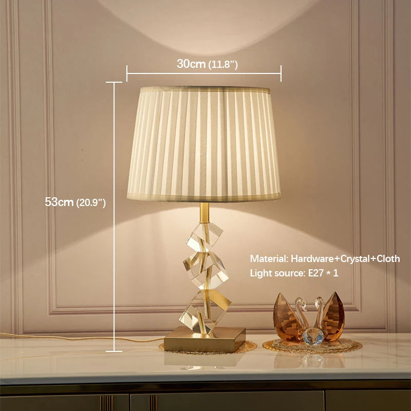 Crystal LED Table Lamp
