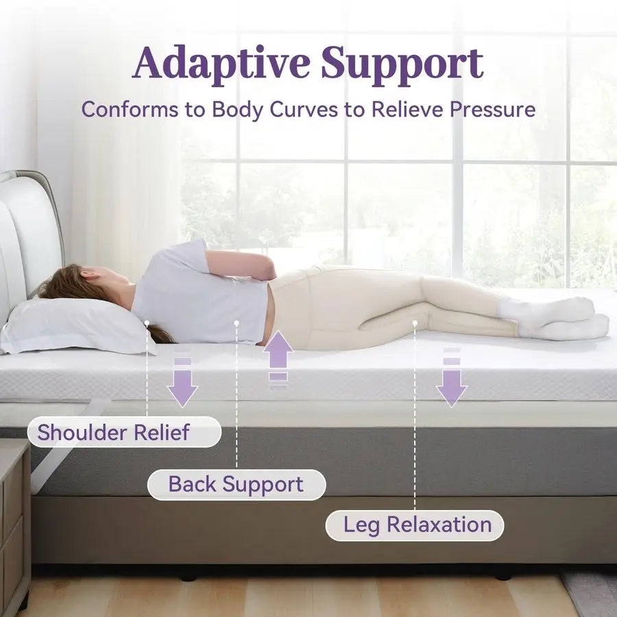 2 Inch Gel Memory Foam Mattress Topper